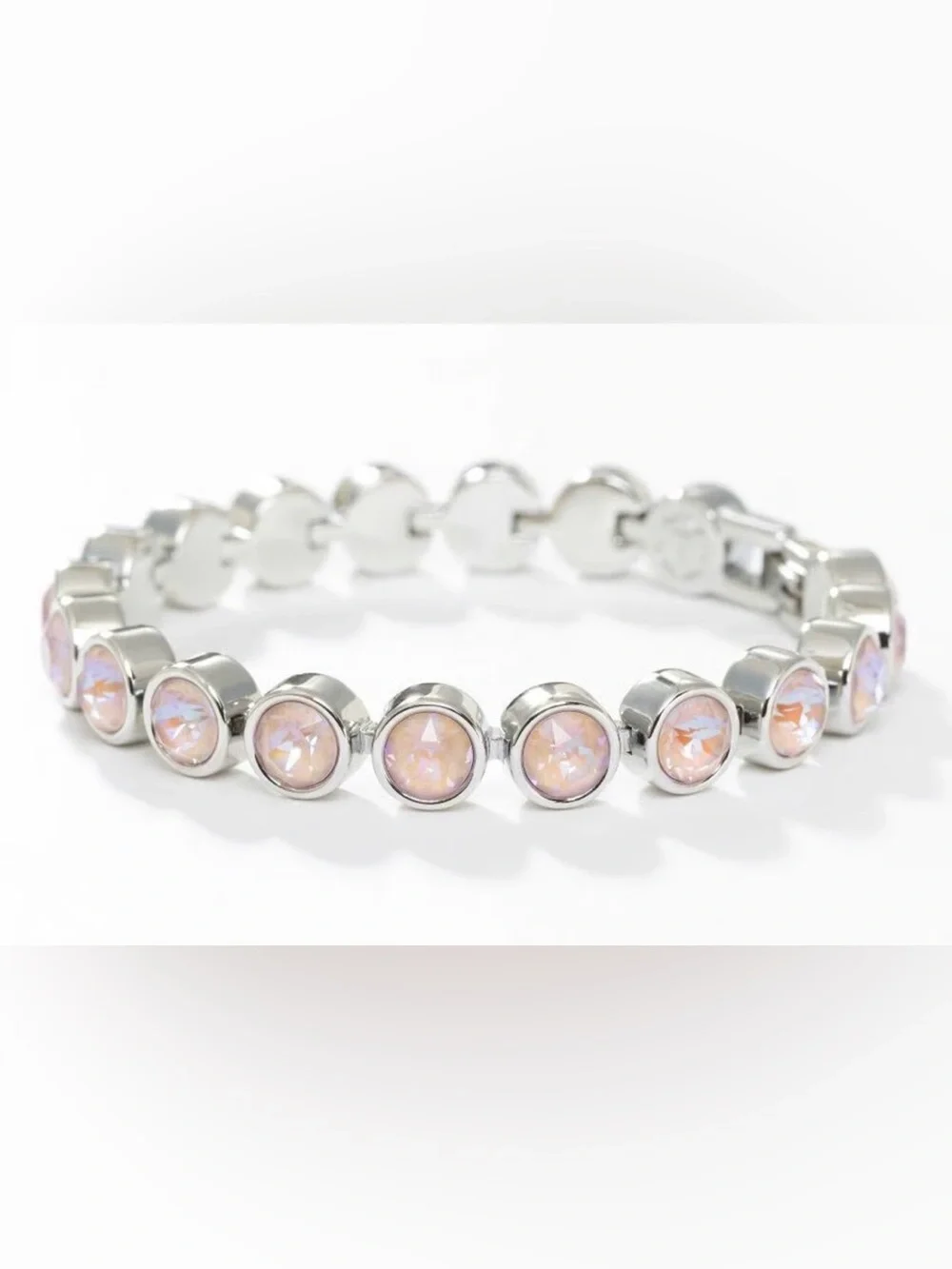 💗Dusty Pink Delite Ice bracelet ~ Touchstone Crystal by Swarovski🌸 - Picture 8 of 13